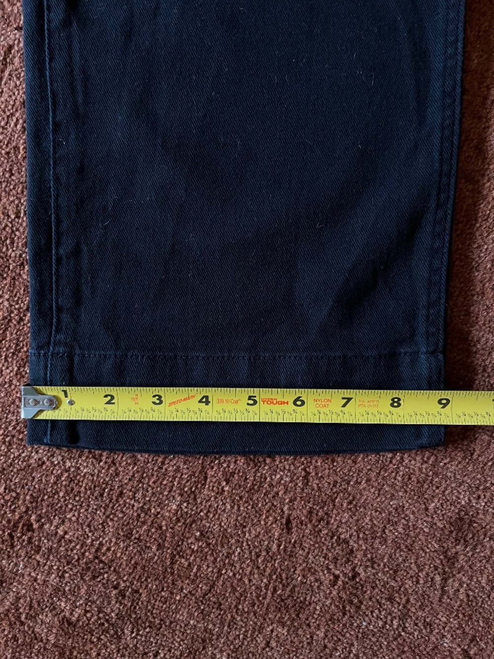 Quince Organic Stretch Cotton Wide-Leg Crop Pants 28 - Picture 6 of 11